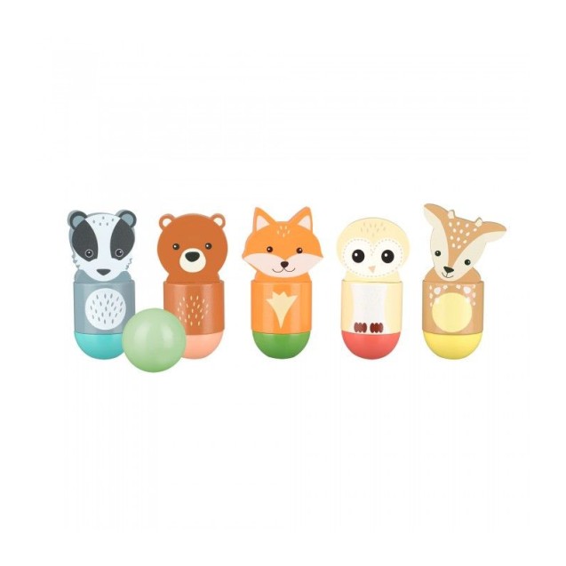 Μπόουλινγκ  Woodland Orange Tree Toys Μπόουλινγκ  Woodland Orange Tree Toys