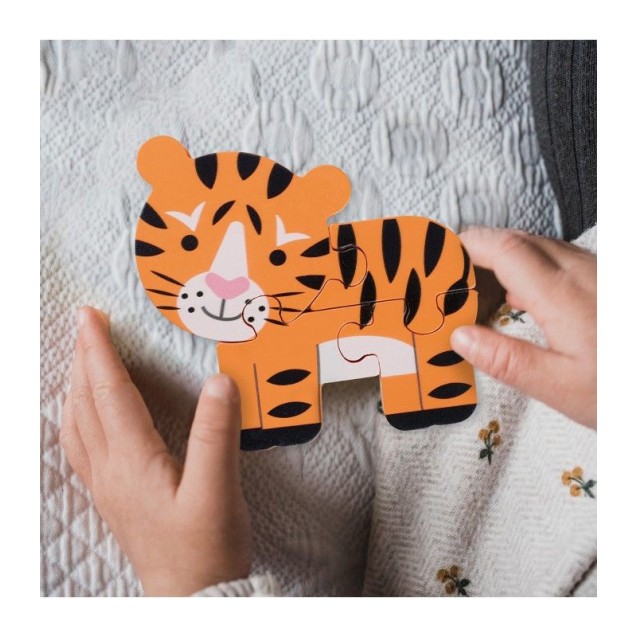 Μινι Παζλ Τιγρης Orange Tree Toys Μινι Παζλ Τιγρης Orange Tree Toys