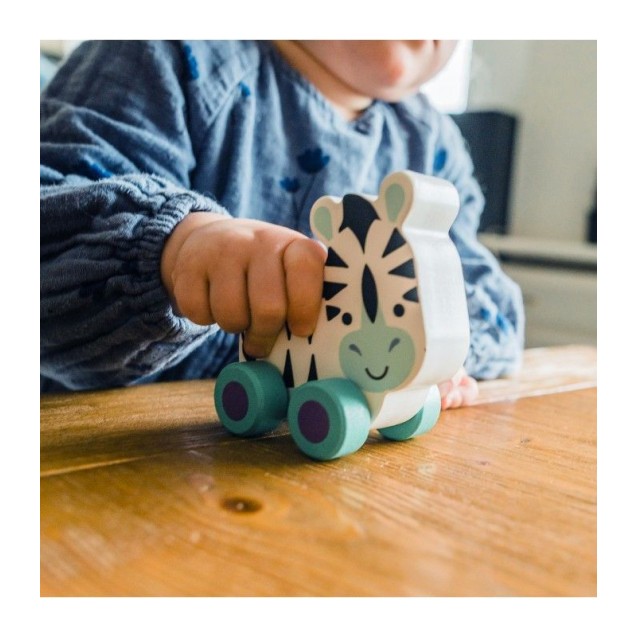 Ζέμπρα Push & Pull Orange Tree Toys Ζέμπρα Push & Pull Orange Tree Toys
