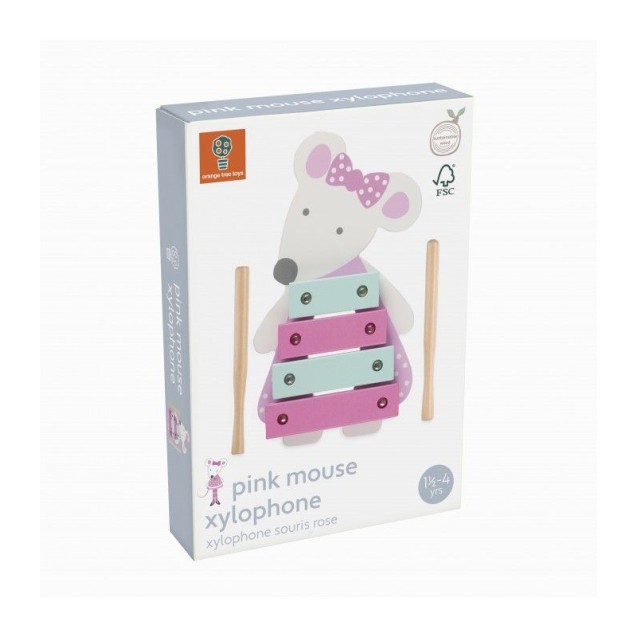 Ξυλόφωνο Ποντίκι Orange Tree Toys Ξυλόφωνο Ποντίκι Orange Tree Toys
