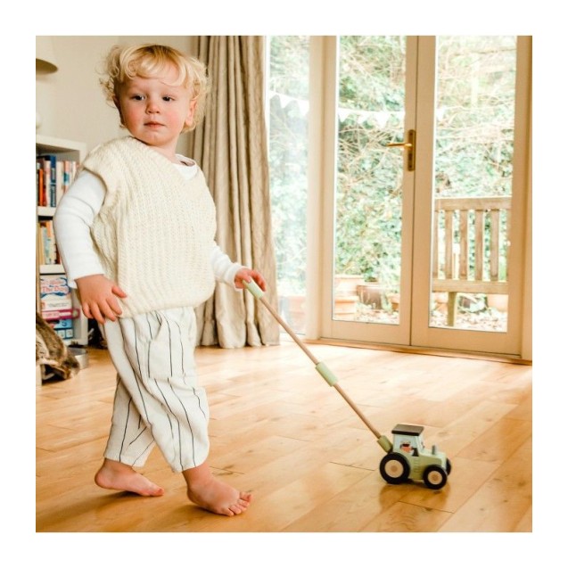 Τρακτέρ Push Along Orange Tree Toys Τρακτέρ Push Along Orange Tree Toys