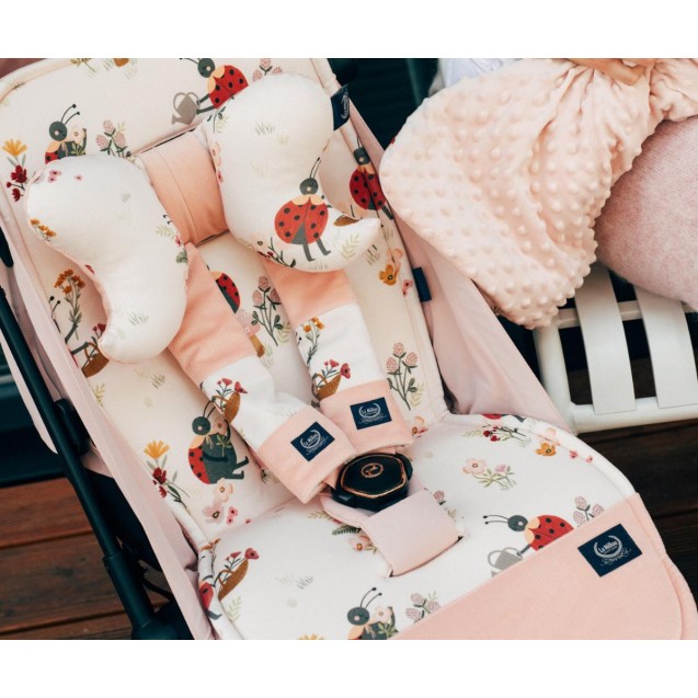 Βρεφικό Μαξιλάρι La Millou Organic Jersey Angel's Wings Mirella Powder Pink Βρεφικό Μαξιλάρι La Millou Organic Jersey Angel's Wings Mirella Powder Pink