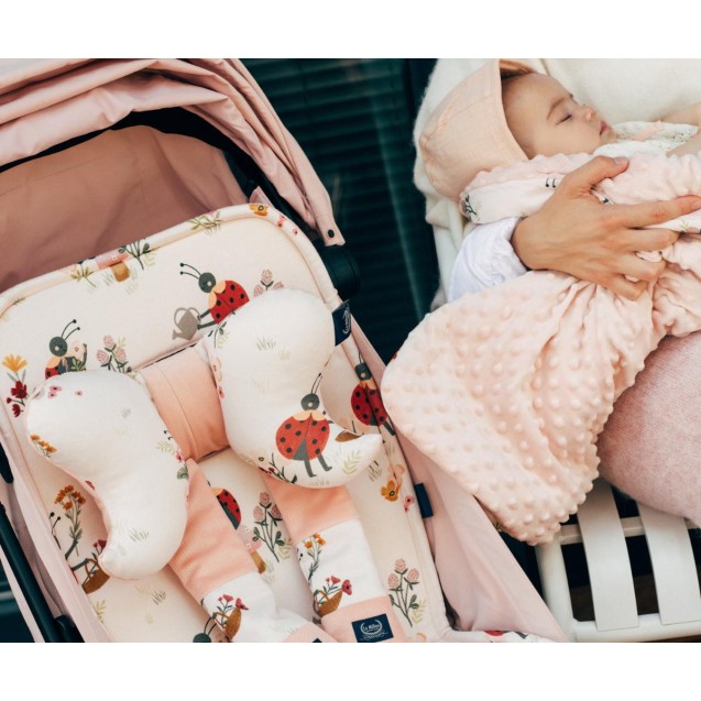 Βρεφικό Μαξιλάρι La Millou Organic Jersey Angel's Wings Mirella Powder Pink Βρεφικό Μαξιλάρι La Millou Organic Jersey Angel's Wings Mirella Powder Pink
