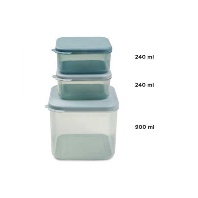 Δοχείο Αποθήκευσης Φαγητού Done By Deer Elphee Blue 2Τεμ 900ml & 240ml BR77646 Δοχείο Αποθήκευσης Φαγητού Done By Deer Elphee Blue 2Τεμ 900ml & 240ml BR77646