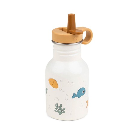 Παγουρίνο Ανοξείδωτο Done By Deer Sea Friends Beige 350ml BR77029