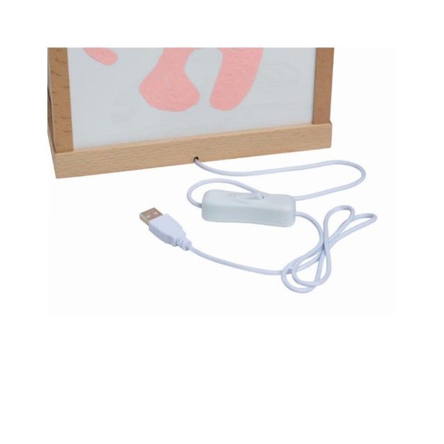 Πορτατίφ Αποτύπωμα Baby Art Family Light Wooden BR75708 Πορτατίφ Αποτύπωμα Baby Art Family Light Wooden BR75708