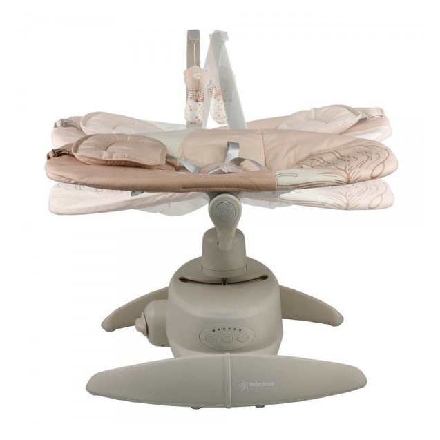Κούνια ηλεκτρική Bebe Stars Cozy Mocha 254-182 Κούνια ηλεκτρική Bebe Stars Cozy Mocha 254-182