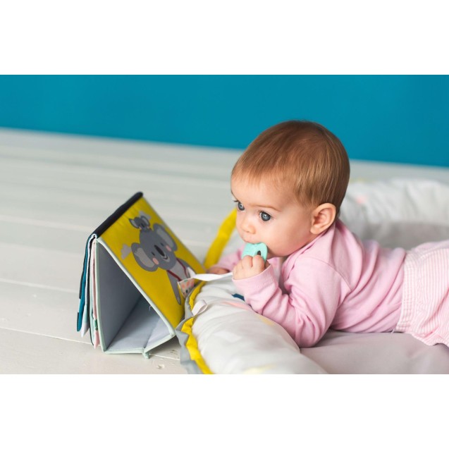 Μαλακό Βιβλίο Δραστηριότητων Taf Toys Tummy-Time Book T-12395 Μαλακό Βιβλίο Δραστηριότητων Taf Toys Tummy-Time Book T-12395