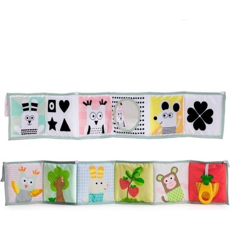 Μαλακό Βιβλίο Taf Toys 3 In 1 Baby Book T-12025