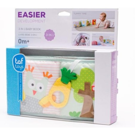 Μαλακό Βιβλίο Taf Toys 3 In 1 Baby Book T-12025