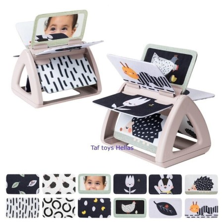 Βιβλίο Δραστηριότητων Taf Toys Black & White Spinning Book T-13385