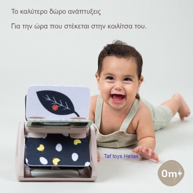 Βιβλίο Δραστηριότητων Taf Toys Black & White Spinning Book T-13385 Βιβλίο Δραστηριότητων Taf Toys Black & White Spinning Book T-13385
