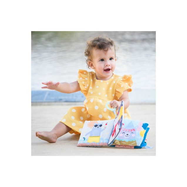 Μαλακό Βιβλίο Δραστηριότητων Taf Toys What does Paul wear book T-12605 Μαλακό Βιβλίο Δραστηριότητων Taf Toys What does Paul wear book T-12605