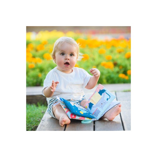 Μαλακό Βιβλίο Δραστηριότητων Taf Toys What does Paul wear book T-12605 Μαλακό Βιβλίο Δραστηριότητων Taf Toys What does Paul wear book T-12605
