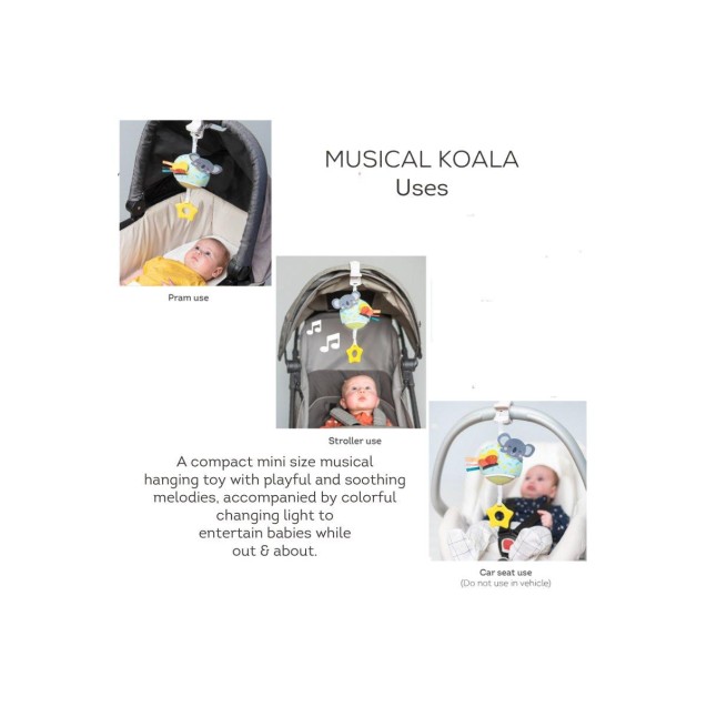 Κρεμαστό Μουσικό Παιχνίδι Taf Toys Musical Koala T-12575 Κρεμαστό Μουσικό Παιχνίδι Taf Toys Musical Koala T-12575