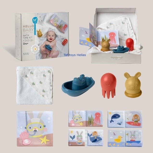 Σετ Μπάνιου Taf Toys Bath Time Kit T-13425 Σετ Μπάνιου Taf Toys Bath Time Kit T-13425