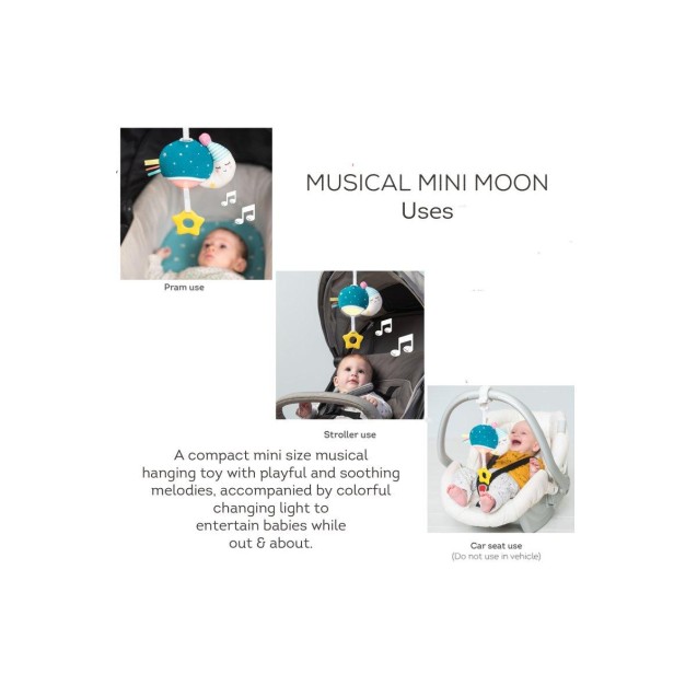 Κρεμαστό Μουσικό Παιχνίδι Taf Toys Musical Mini Moon T-12585 Κρεμαστό Μουσικό Παιχνίδι Taf Toys Musical Mini Moon T-12585