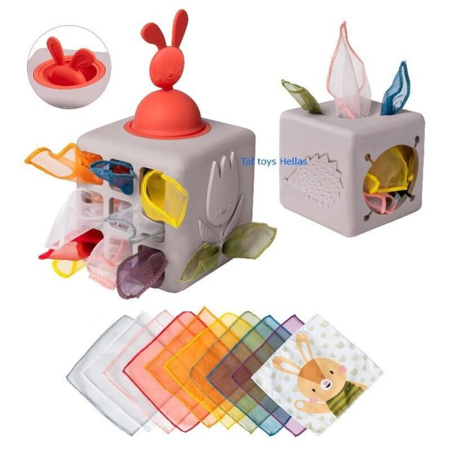 Εκπαιδευτικό Παιχνίδι Δραστηριοτήτων Taf Toys Pop Up Tissue Box T-13405 Εκπαιδευτικό Παιχνίδι Δραστηριοτήτων Taf Toys Pop Up Tissue Box T-13405