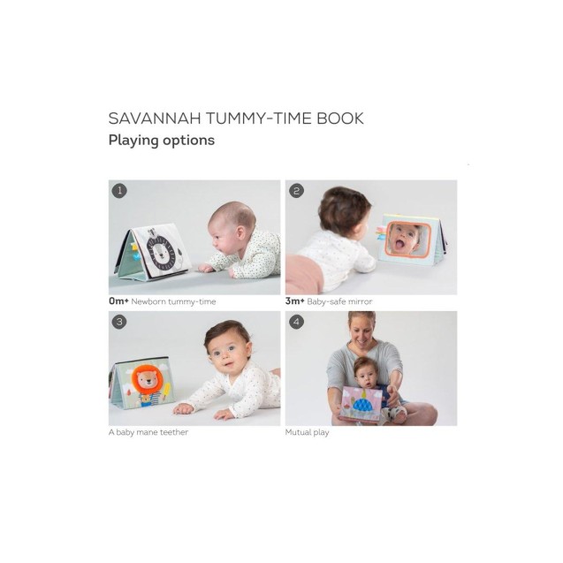 Παιχνίδι Ανάπτυξης Taf Toys Savanah Tummy -Time Book T-12705 Παιχνίδι Ανάπτυξης Taf Toys Savanah Tummy -Time Book T-12705