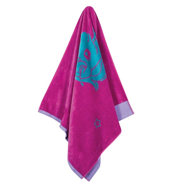 Παιδική Πετσέτα Θαλάσσης Greenwich Polo Club 4074 Mint- Pink 70x140 Παιδική Πετσέτα Θαλάσσης Greenwich Polo Club 4074 Mint- Pink 70x140