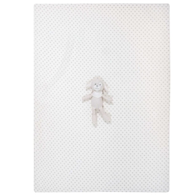 Κουβέρτα Πικέ Αγκαλιάς Greenwich Polo Club 8858 Grey- White 75x100 Κουβέρτα Πικέ Αγκαλιάς Greenwich Polo Club 8858 Grey- White 75x100