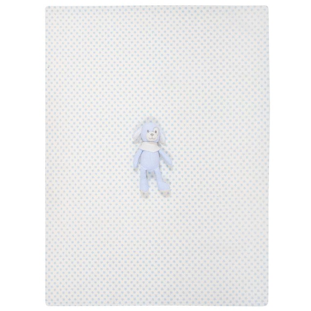 Κουβέρτα Πικέ Αγκαλιάς Greenwich Polo Club 8856 Blue- White 75x100 Κουβέρτα Πικέ Αγκαλιάς Greenwich Polo Club 8856 Blue- White 75x100