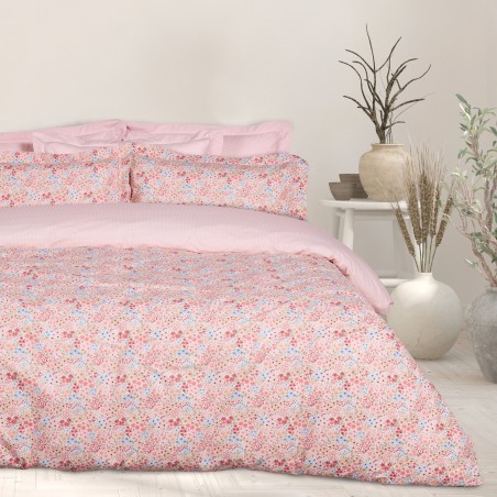 Σετ Σεντόνια King Size 4 Τεμαχίων Das Home 9671 Pink- Salmon 260x280