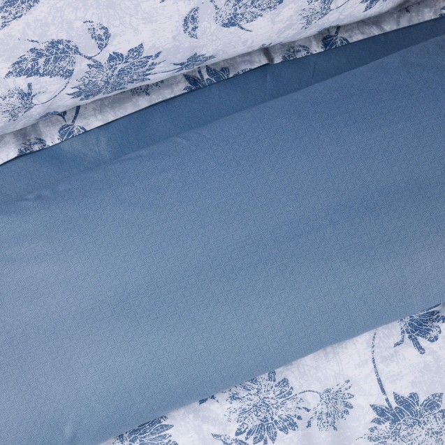 Σετ Σεντόνια Υπέρδιπλα 4 Τεμαχίων Das Home 9672 Blue- Grey 240x260 Σετ Σεντόνια Υπέρδιπλα 4 Τεμαχίων Das Home 9672 Blue- Grey 240x260