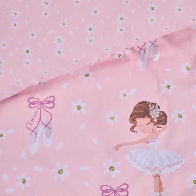 Σετ Παιδικά Σεντόνια Μονά 3 Τεμαχίων Das Kids 4933 Pink 170x260 Σετ Παιδικά Σεντόνια Μονά 3 Τεμαχίων Das Kids 4933 Pink 170x260