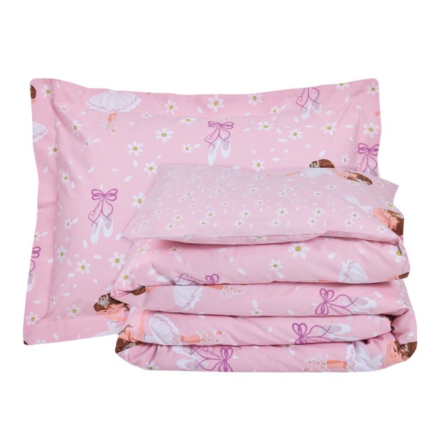 Σετ Παιδικά Σεντόνια Μονά 3 Τεμαχίων Das Kids 4933 Pink 170x260 Σετ Παιδικά Σεντόνια Μονά 3 Τεμαχίων Das Kids 4933 Pink 170x260