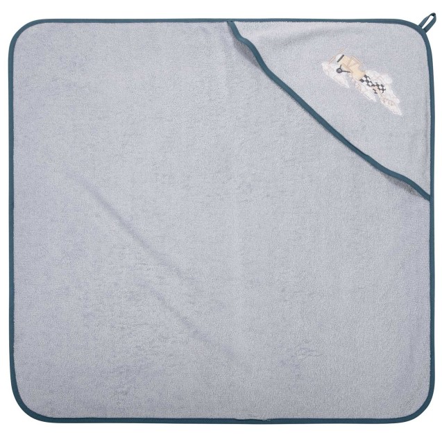 Βρεφική Κάπα Greenwich Polo Club 8852 Blue- Grey 80x80 Βρεφική Κάπα Greenwich Polo Club 8852 Blue- Grey 80x80