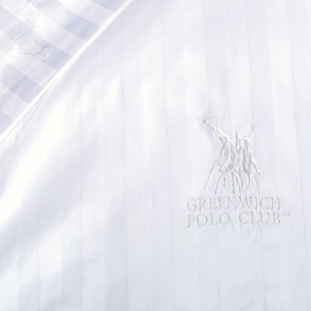 Σετ Παπλωματοθήκη Υπέρδιπλη 3 Τεμαχίων Greenwich Polo Club 2271 White 220x240 Σετ Παπλωματοθήκη Υπέρδιπλη 3 Τεμαχίων Greenwich Polo Club 2271 White 220x240