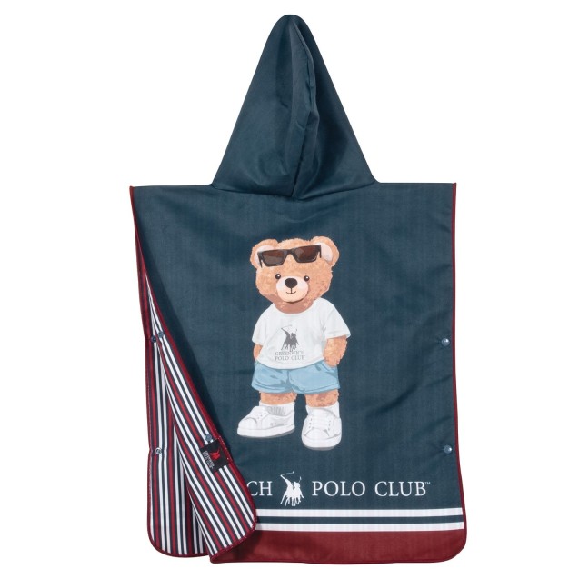 Παιδικό Poncho Greenwich Polo Club 4042 Blue 50x115 Παιδικό Poncho Greenwich Polo Club 4042 Blue 50x115