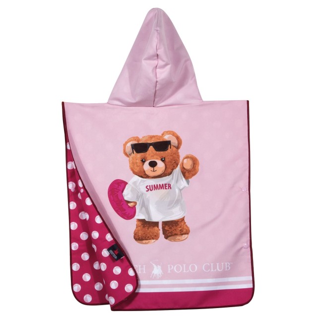 Παιδικό Poncho Greenwich Polo Club 4039 Pink 50x115 Παιδικό Poncho Greenwich Polo Club 4039 Pink 50x115