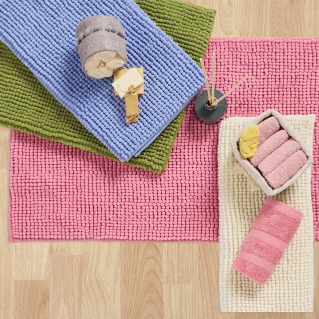Ταπέτο Μπάνιου Das Home 0777 Pink 60x90 Ταπέτο Μπάνιου Das Home 0777 Pink 60x90