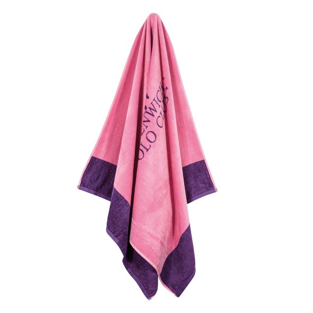 Πετσέτα Θαλάσσης Greenwich Polo Club 4047 Pink- Purple 90x170 Πετσέτα Θαλάσσης Greenwich Polo Club 4047 Pink- Purple 90x170