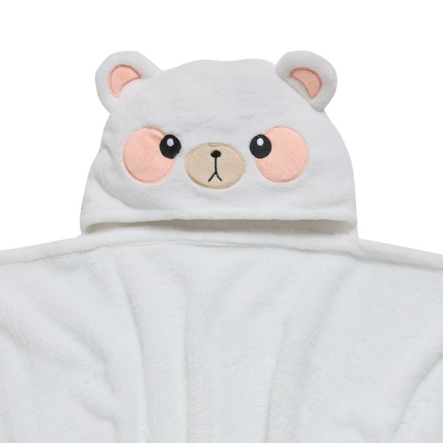 Βρεφική Κάπα Das Baby 4942 White 70x90 Βρεφική Κάπα Das Baby 4942 White 70x90