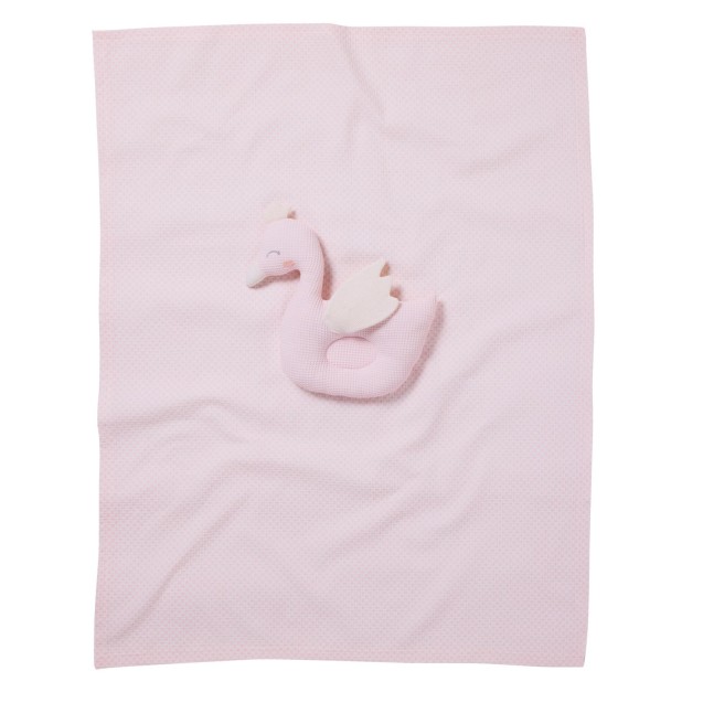 Κουβέρτα Αγκαλιάς Πικέ Das Baby 4956 Pink- White 75x100 Κουβέρτα Αγκαλιάς Πικέ Das Baby 4956 Pink- White 75x100