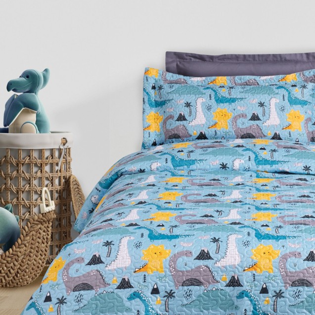 Σετ Παιδικές Μαξιλαροθήκες 2 Τεμαχίων Das Kids 4928 Blue- Grey 50x70 Σετ Παιδικές Μαξιλαροθήκες 2 Τεμαχίων Das Kids 4928 Blue- Grey 50x70