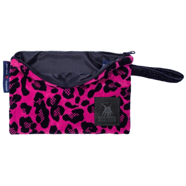 Νεσεσέρ Παραλίας Greenwich Polo Club 3863 Black- Fuschia 22x30 Νεσεσέρ Παραλίας Greenwich Polo Club 3863 Black- Fuschia 22x30