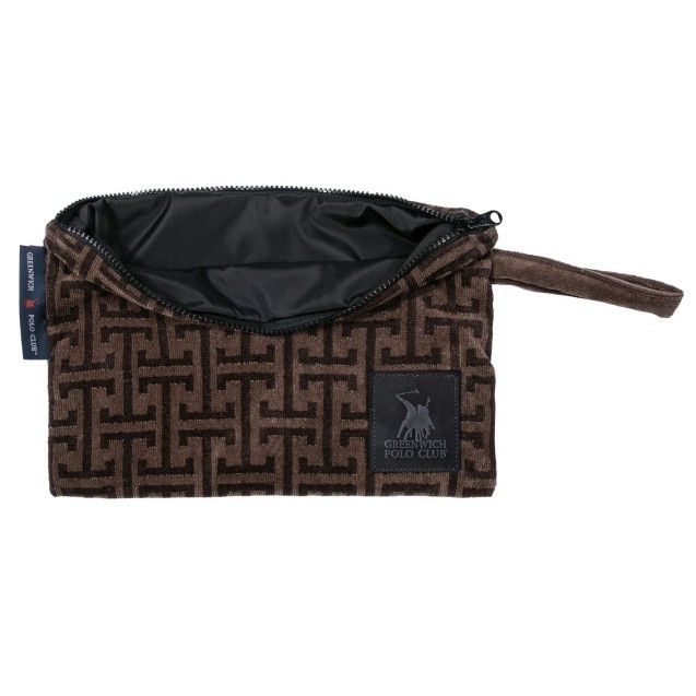 Νεσεσέρ Παραλίας Greenwich Polo Club 4004 Brown 22x30 Νεσεσέρ Παραλίας Greenwich Polo Club 4004 Brown 22x30
