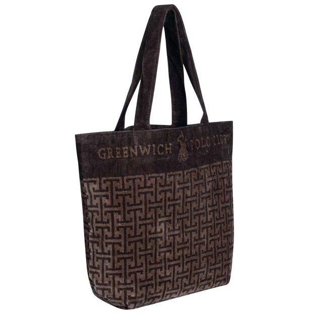 Τσάντα Θαλάσσης Greenwich Polo Club 4004 Brown 55x40 Τσάντα Θαλάσσης Greenwich Polo Club 4004 Brown 55x40