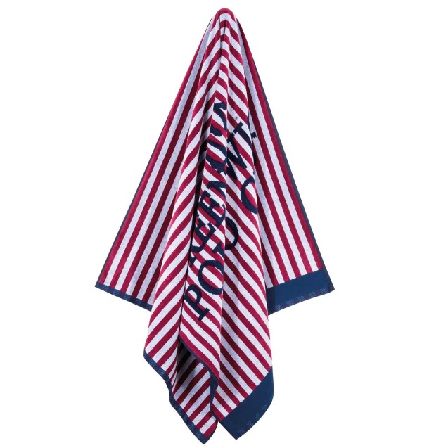 Πετσέτα Θαλάσσης Greenwich Polo Club 4009 Blue- Grey- Red 90x180 Πετσέτα Θαλάσσης Greenwich Polo Club 4009 Blue- Grey- Red 90x180