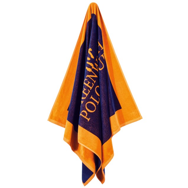 Πετσέτα Θαλάσσης Greenwich Polo Club 4003 Blue- Orange 90x180 Πετσέτα Θαλάσσης Greenwich Polo Club 4003 Blue- Orange 90x180
