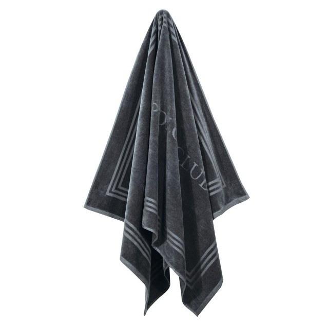Πετσέτα Θαλάσσης Greenwich Polo Club 4063 Dark Grey 90x170 Πετσέτα Θαλάσσης Greenwich Polo Club 4063 Dark Grey 90x170