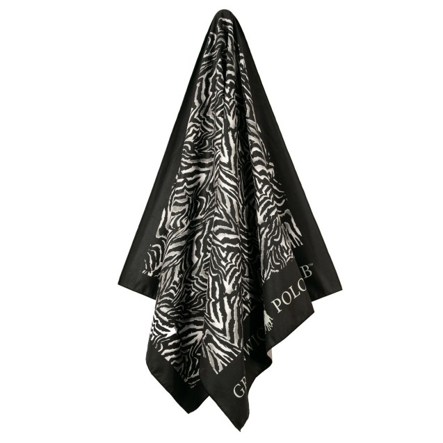 Πετσέτα Θαλάσσης Greenwich Polo Club 4038 Black- Taupe 80x170 Πετσέτα Θαλάσσης Greenwich Polo Club 4038 Black- Taupe 80x170