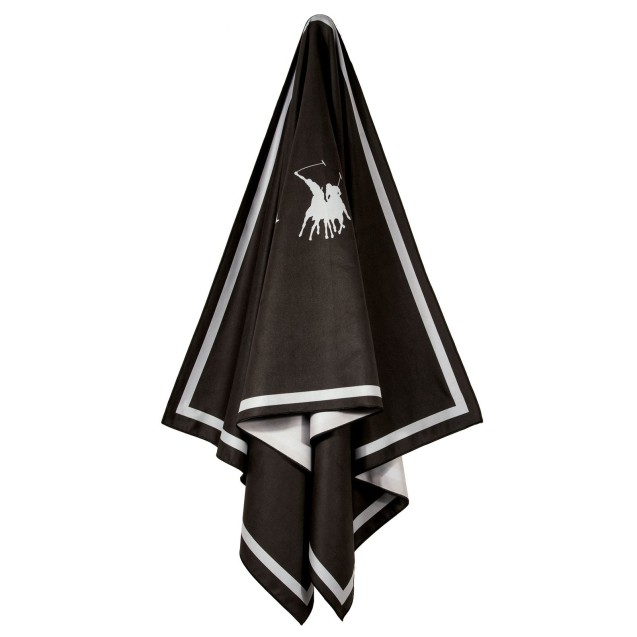 Πετσέτα Θαλάσσης Greenwich Polo Club 4028 Black- Taupe 80x170 Πετσέτα Θαλάσσης Greenwich Polo Club 4028 Black- Taupe 80x170