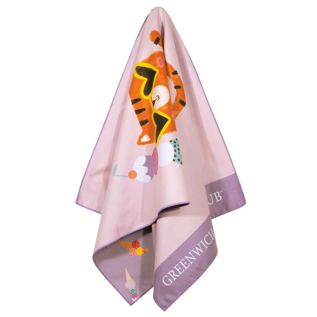 Παιδική Πετσέτα Θαλάσσης Greenwich Polo Club 4082 Pink- Purple 70x140 Παιδική Πετσέτα Θαλάσσης Greenwich Polo Club 4082 Pink- Purple 70x140