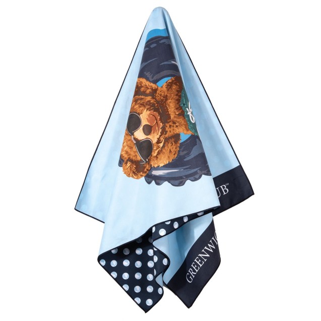 Παιδική Πετσέτα Θαλάσσης Greenwich Polo Club 4043 Blue 70x140 Παιδική Πετσέτα Θαλάσσης Greenwich Polo Club 4043 Blue 70x140