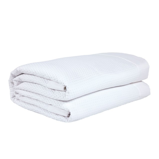 Κουβερλί King Size Das Home 9655 White 240x250 Κουβερλί King Size Das Home 9655 White 240x250